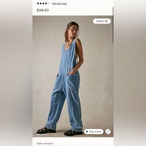 We the Free High Roller Jumpsuit